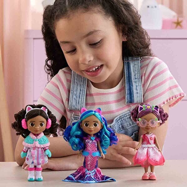 Gabby's Dollhouse Kostüm Bebekleri (3 Asorti)