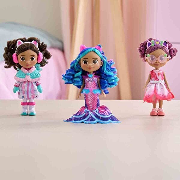Gabby's Dollhouse Kostüm Bebekleri (3 Asorti)