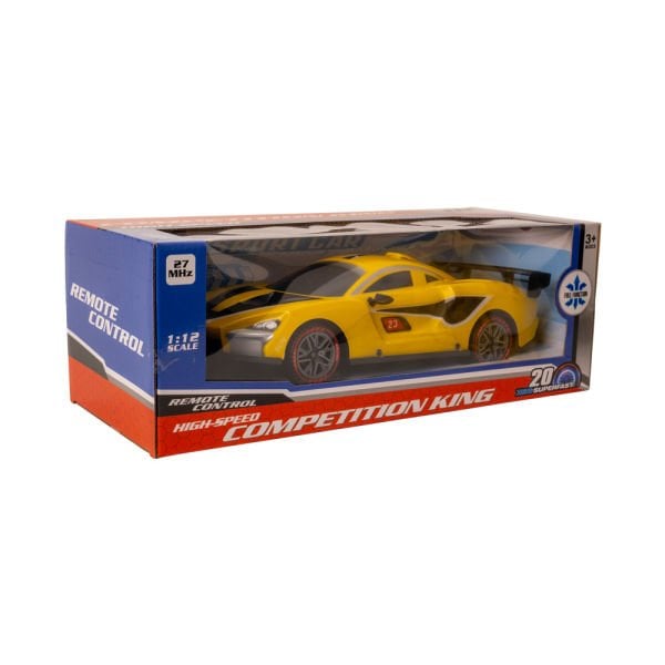 1:12 Uzaktan Kumandalı Sarı Spor Araba