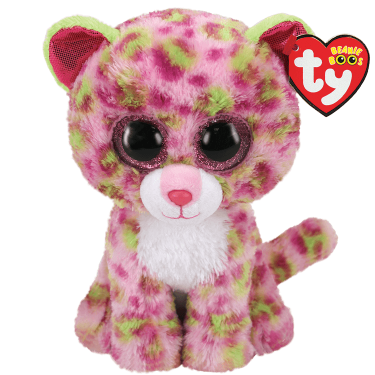 TY Beanie Boos Pembe Leopar Lainey Peluş 25 cm.