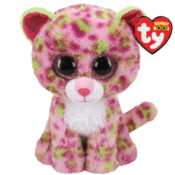 TY Beanie Boos Pembe Leopar Lainey Peluş 25 cm.