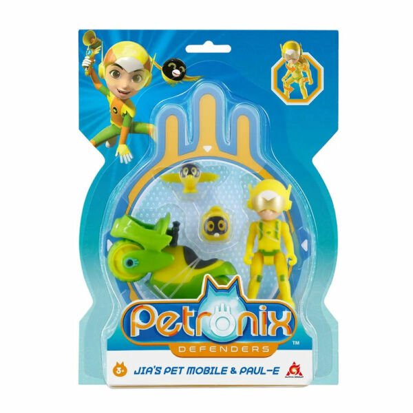 Jia Pet Mobile ve Paul-E Hareketli Aksiyon Figürü