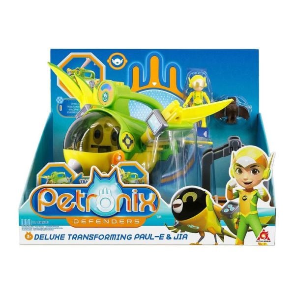 Deluxe Transforming Paul-E ve Jia