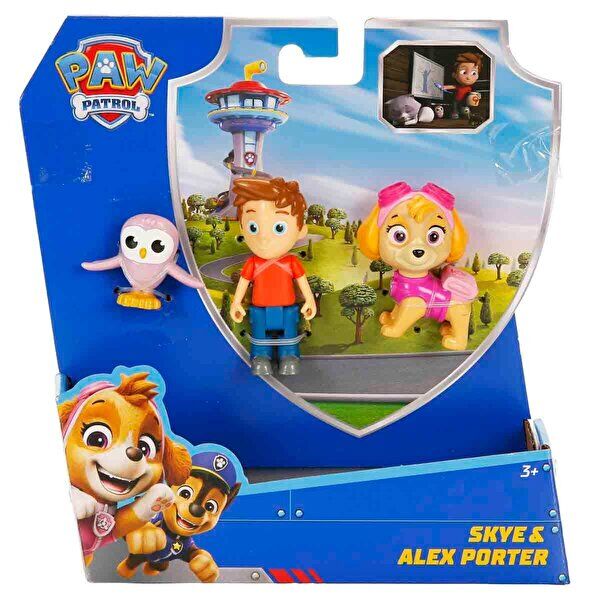 Paw Patrol 3’lü Figür Seti (4 Asorti)