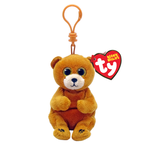 TY Beanie Bellies Kahverengi Ayı Duncan Peluş Anahtarlık 12 cm.