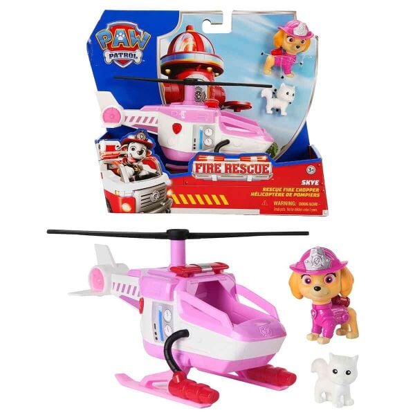 Paw Patrol Fire Rescue Figür ve Kurtarma Aracı