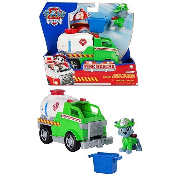 Paw Patrol Fire Rescue Figür ve Kurtarma Aracı