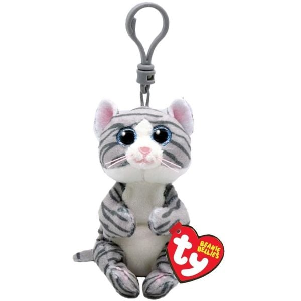 TY Beanie Bellies Gri Tekir Kedi Mitzi Peluş 12 cm.
