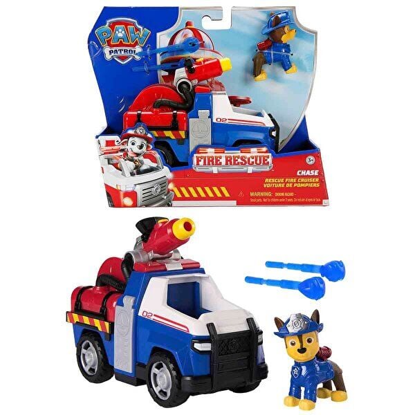 Paw Patrol Fire Rescue Figür ve Kurtarma Aracı