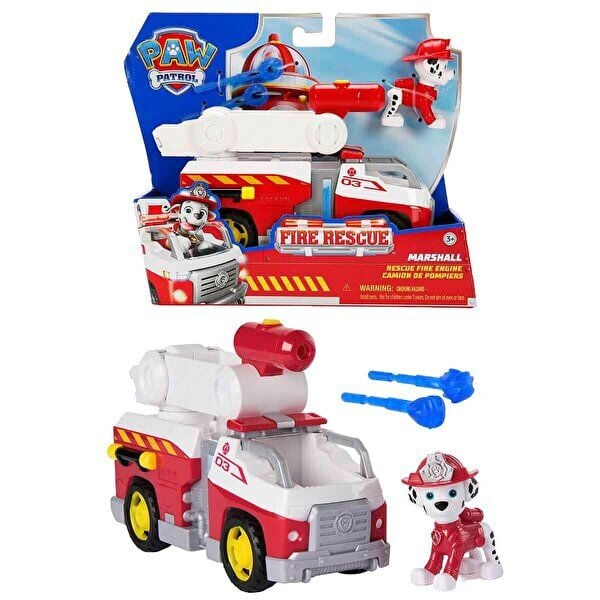 Paw Patrol Fire Rescue Figür ve Kurtarma Aracı