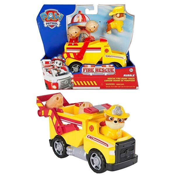Paw Patrol Fire Rescue Figür ve Kurtarma Aracı