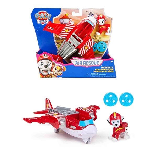 Paw Patrol Air Rescue Figür ve Kurtarma Aracı (3 Asorti)