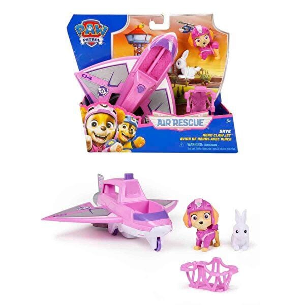 Paw Patrol Air Rescue Figür ve Kurtarma Aracı (3 Asorti)