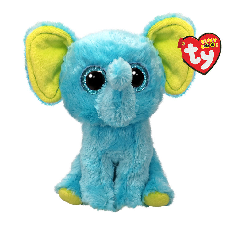TY Beanie Boos Trunkles Mavi Fil 15 cm.