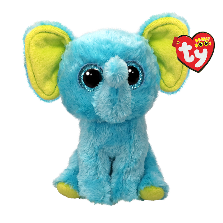 TY Beanie Boos Trunkles Mavi Fil 15 cm.