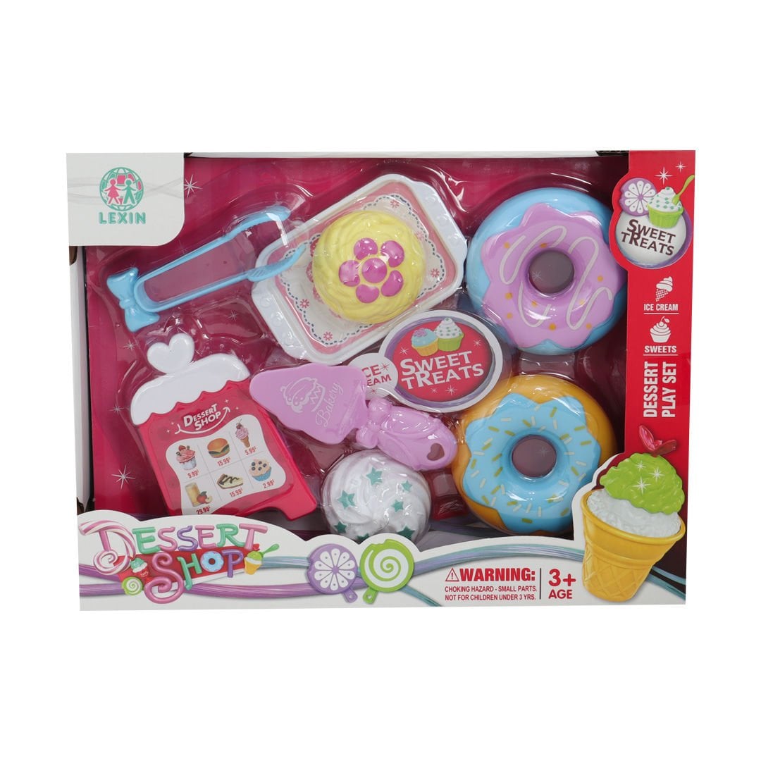 9 Parça Tatlı Dükkanı Oyun Seti