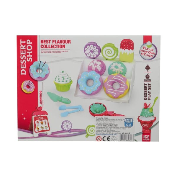 9 Parça Tatlı Dükkanı Oyun Seti