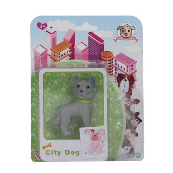 City Dog Köpek Figürü (2 Asorti)