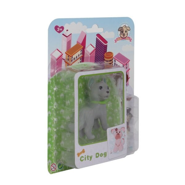 City Dog Köpek Figürü (2 Asorti)