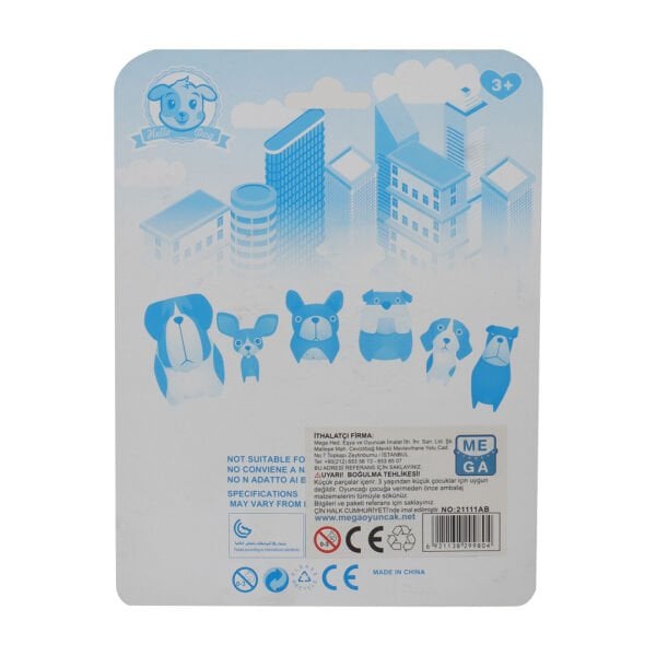 City Dog Köpek Figürü (2 Asorti)