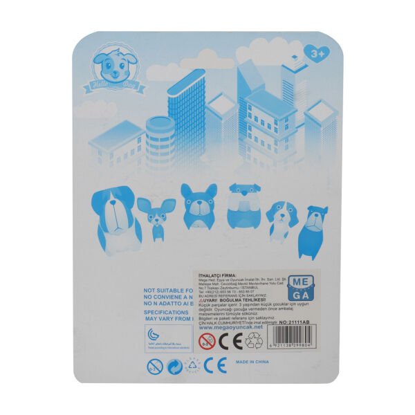 City Dog Köpek Figürü (2 Asorti)