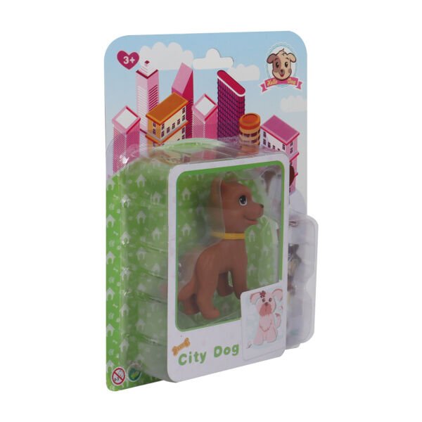 City Dog Köpek Figürü (2 Asorti)