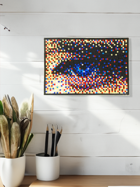 Flexi Piksel Sanat Kiti 30x20cm - Atatürk