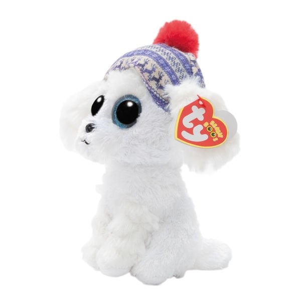 TY Beanie Boos Sleighbell Beyaz Köpek 15 cm.