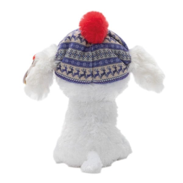 TY Beanie Boos Sleighbell Beyaz Köpek 15 cm.