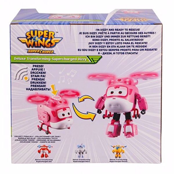 Dönüşen Deluxe Süper Şarjlı Dizzy 15 cm.