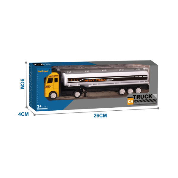 22 cm. Die Cast Heavy Truck Tanker