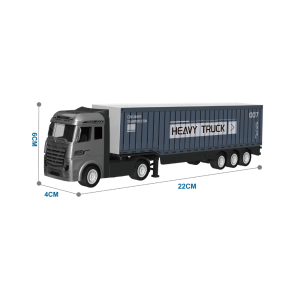22 cm. Die Cast Heavy Truck Tır