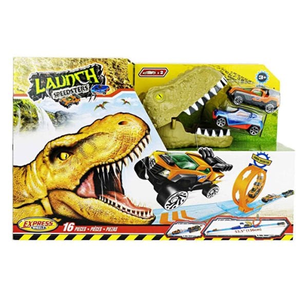 İki Araçlı Dinozor Rampası