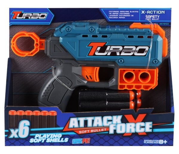 Turbo Attack X Dart Atan Mini Tabanca