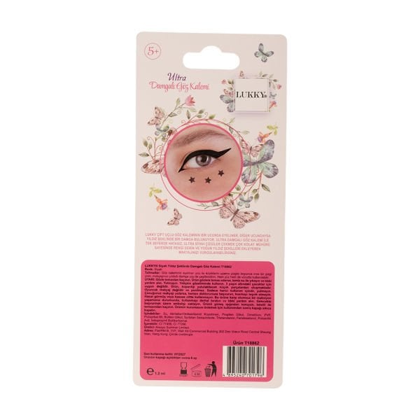 2si 1 Arada Yıldız Baskısı ve Eyeliner