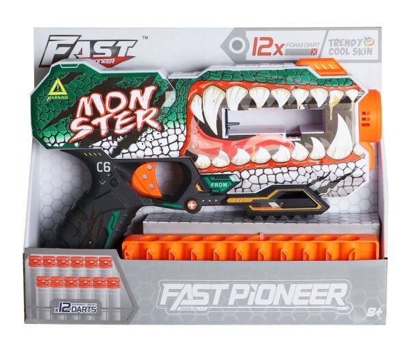 Fast Pioneer Monster 24 Mermili Dart Atan Tabanca