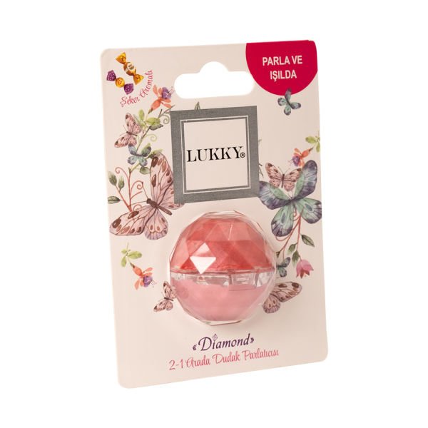 2 IN 1 PINK, PALE PINK COLOURED LIP GLOSS