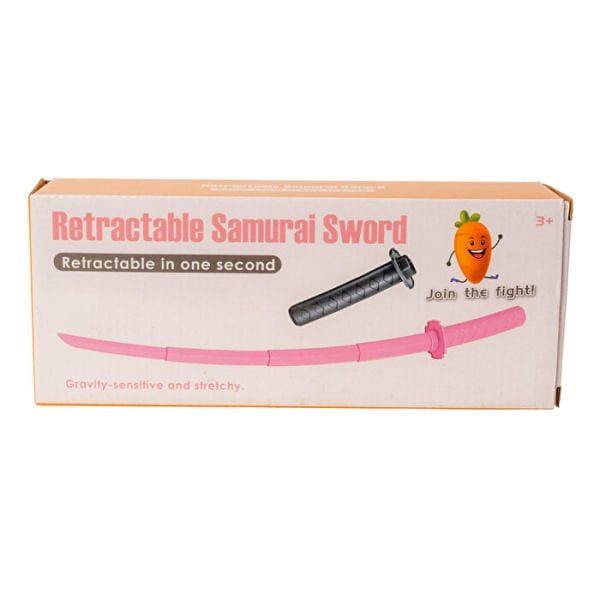 3D Geri Çekilebilir Samuray Kılıcı