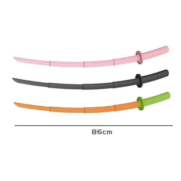 3D Geri Çekilebilir Samuray Kılıcı