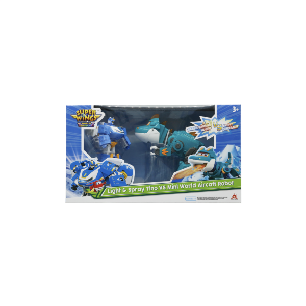 Harika Kanatlar Light And Spray Tino vs. Mini World Aircraft Robot