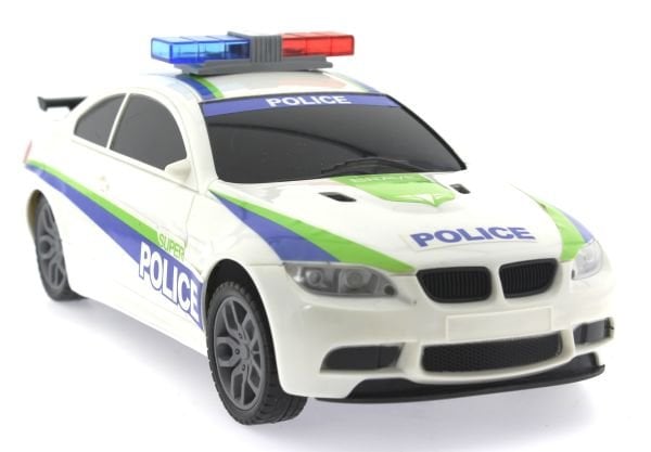 Sürtmeli Sesli ve Işıklı Polis Arabası