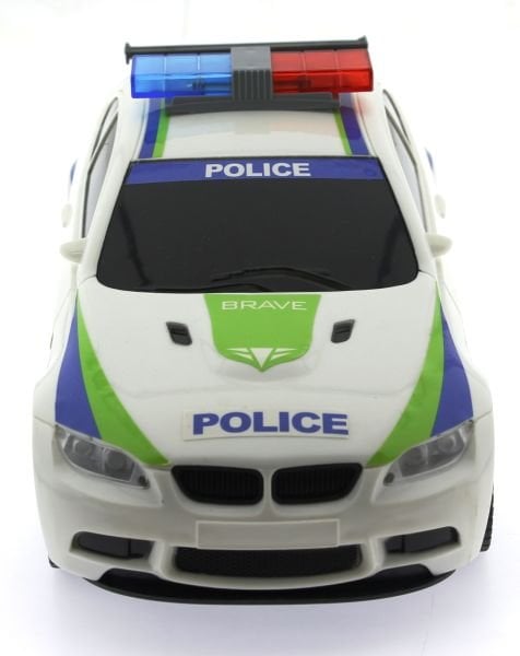 Sürtmeli Sesli ve Işıklı Polis Arabası