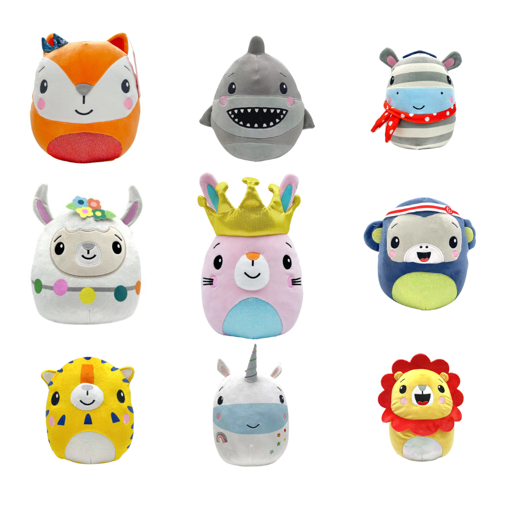 Marshmallow Plush Toy Set