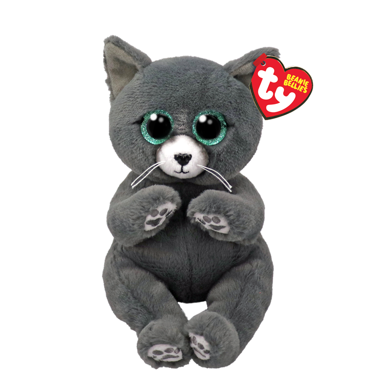 TY Beanie Bellies Mavi Rus Kedisi Binx Peluş 20 cm.