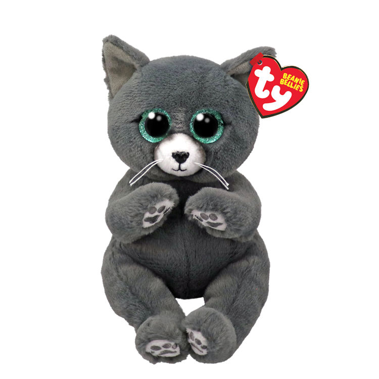 TY Beanie Bellies Mavi Rus Kedisi Binx Peluş 20 cm.