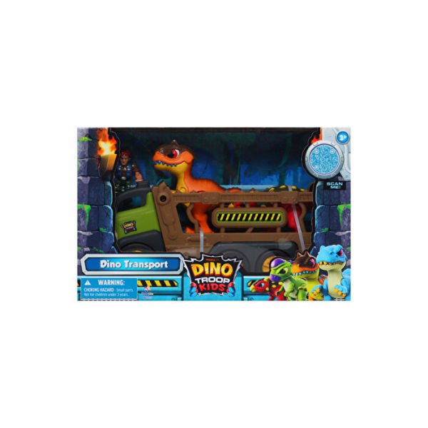 Pachycephalosaurus Figür ve Taşımacı Kamyon
