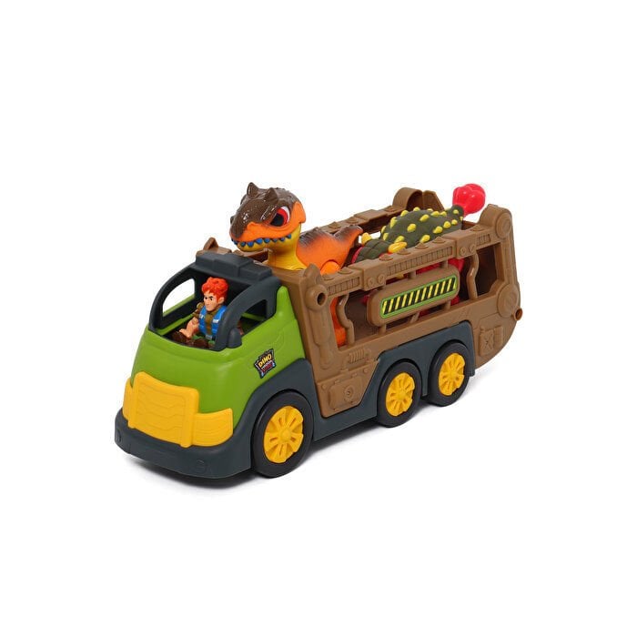 Pachycephalosaurus Figür ve Taşımacı Kamyon