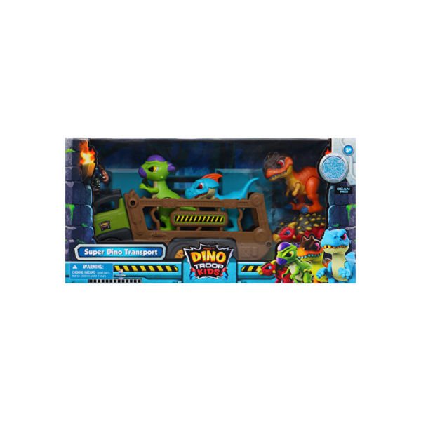 Dörtlü Dino Transporter Truck