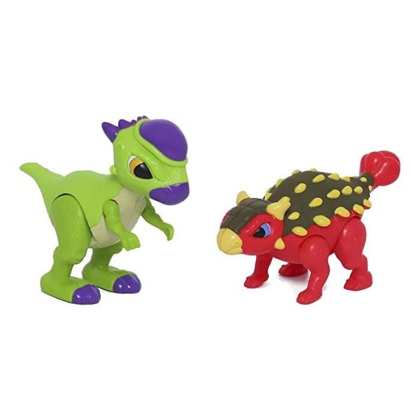 Ankylosaurus ve Pachycephalosaurus İkili Set