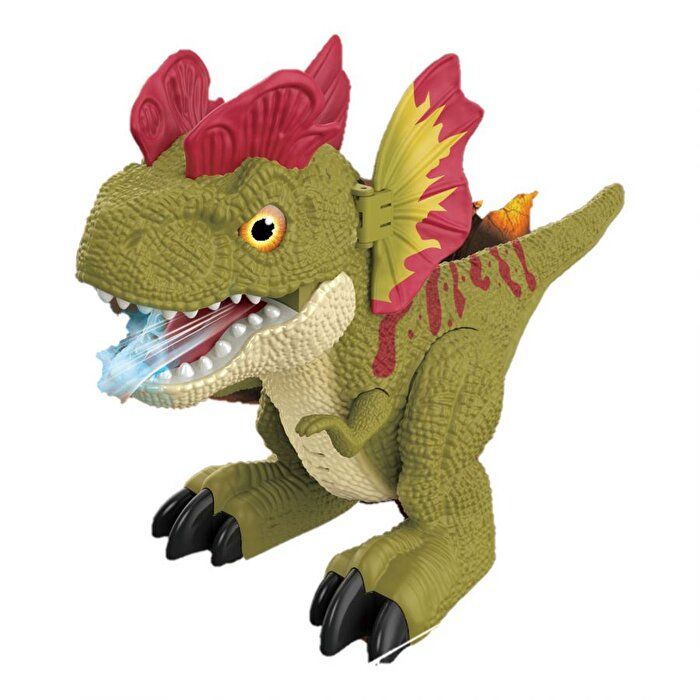 Pilli Buhar Üfleyen Dinozor Dilophosaurus